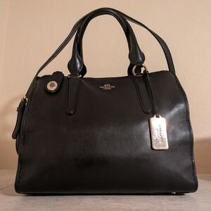 Coach Stanton Gorgeous Leather Carry All Satchel